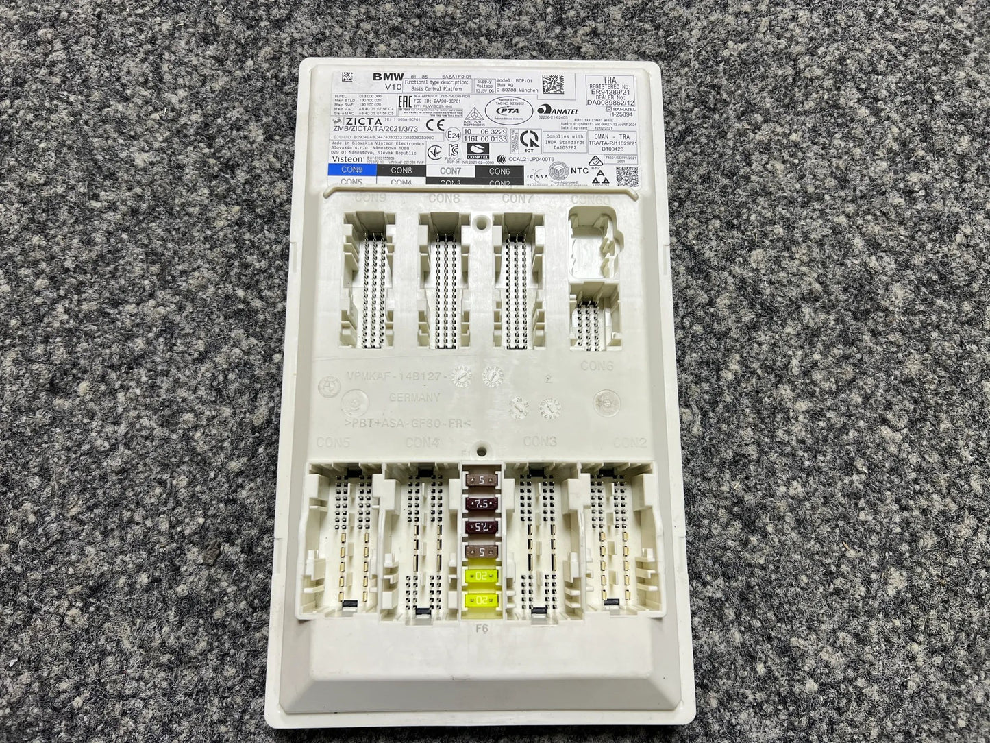Original BMW Steuergerät Basic Computing Platform (BCP) 61355A8A1F9 5A8A1F9 NEU