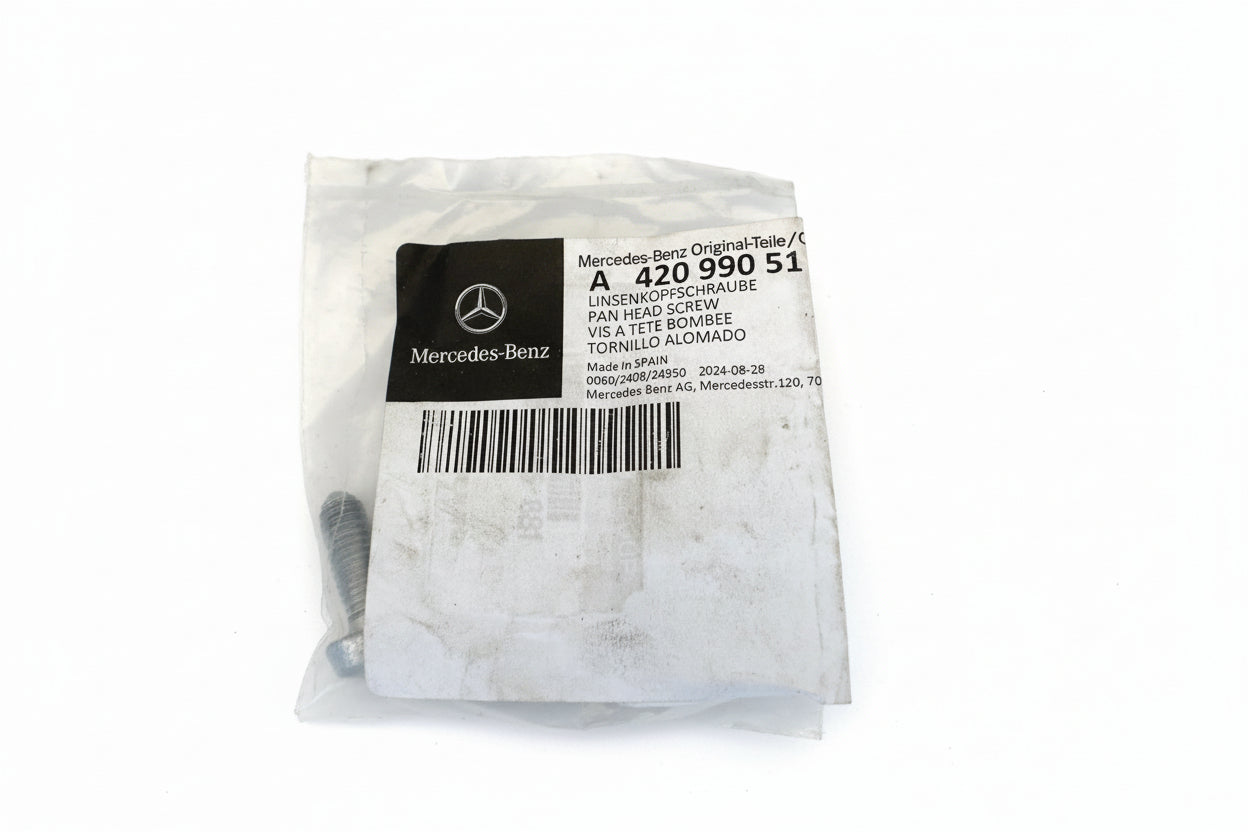 Original Mercedes Benz Linsenkopfschraube A4209905100 NEU