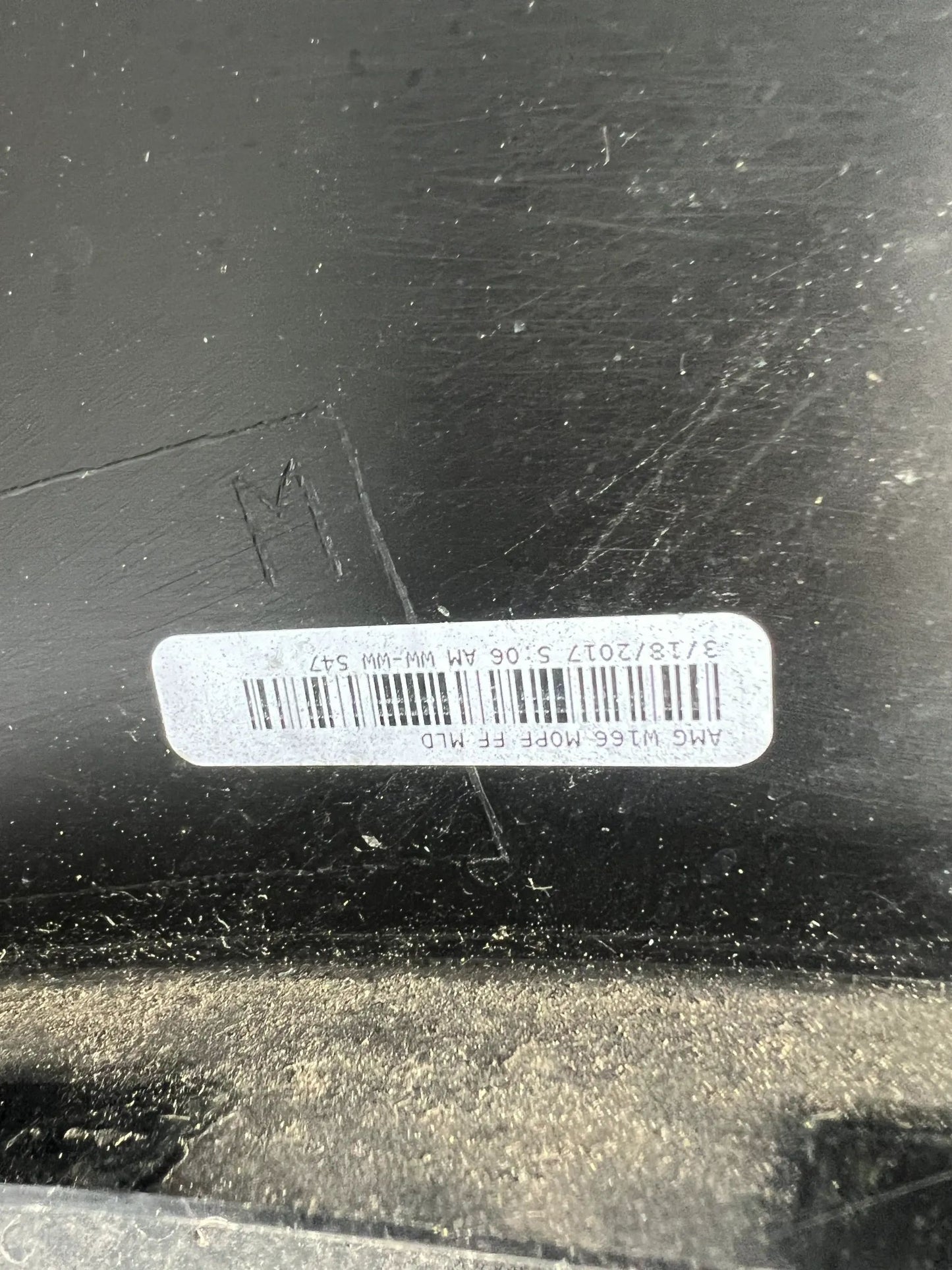 Original Mercedes Benz ML/GLE/GL W166 Stoßstange Stoßfänger vorne 9040 Schwarz