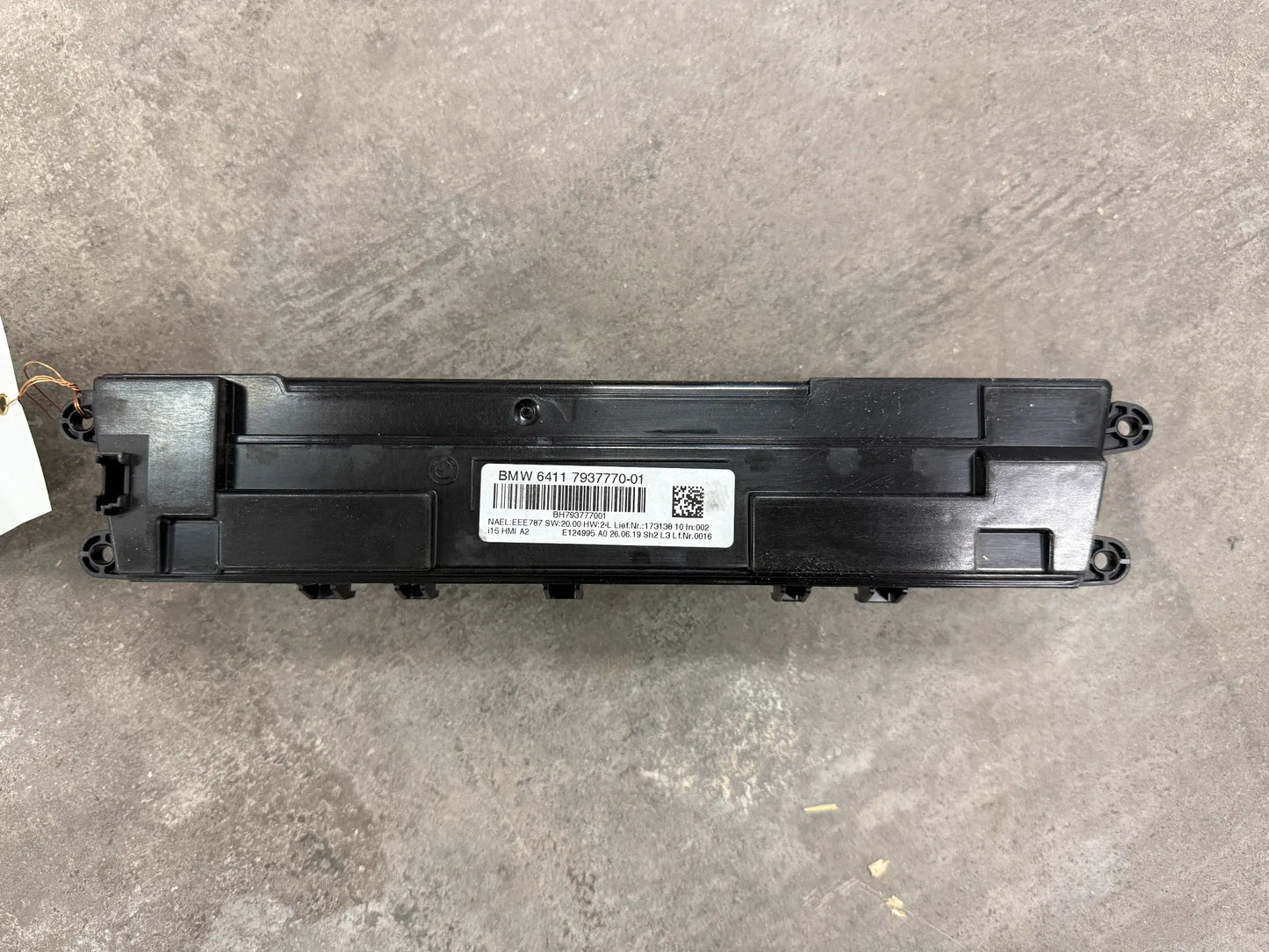 Original BMW i12 i15 i8 Bedienteil Klimaautomatik 7937770 NEU