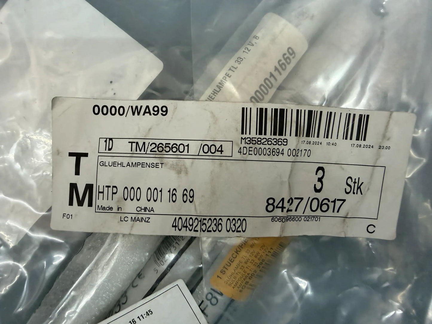 Original Hella Innenraumleuchte 8GS 002 296-111 NEU