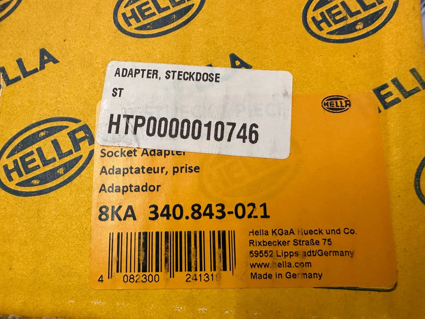 Original Hella Anhänger-Adapter 8KA 340 843-021 NEU