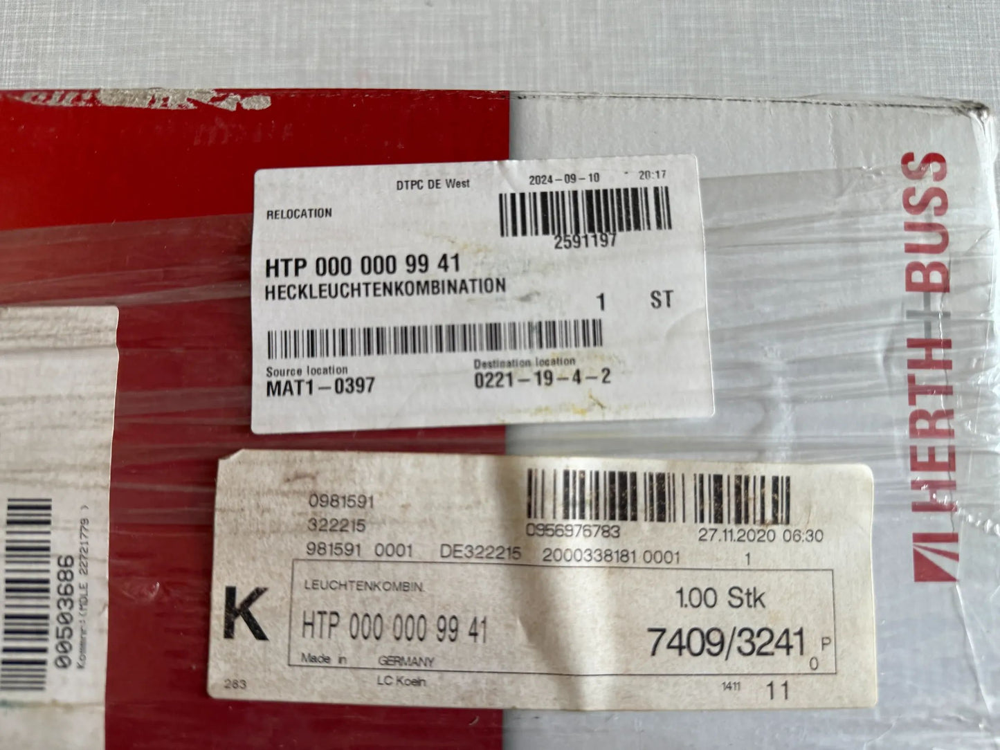 Original Herth+Buss Fahrzeugteile GmbH & Co. KG Heckleuchte links 83830047 NEU