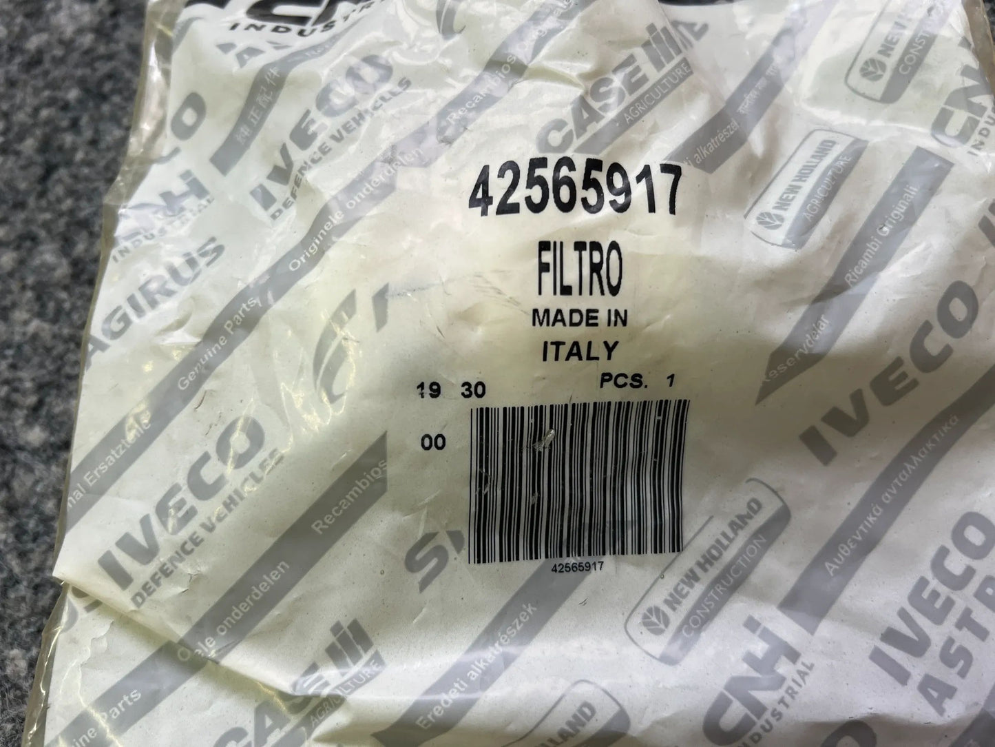 Original Iveco CNH Filter 42565917 NEU