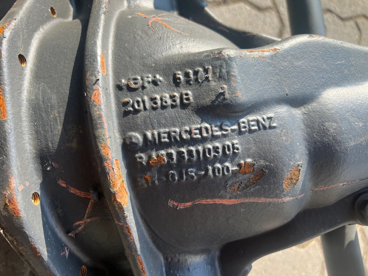 Original Mercedes-Benz G-Klasse W463 Vorderachse komplett A4633300097