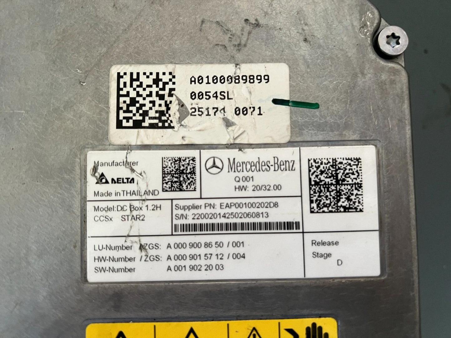 Original Mercedes-Benz Steuergerät Gleichstromladeverbindungseinheit A0009008650