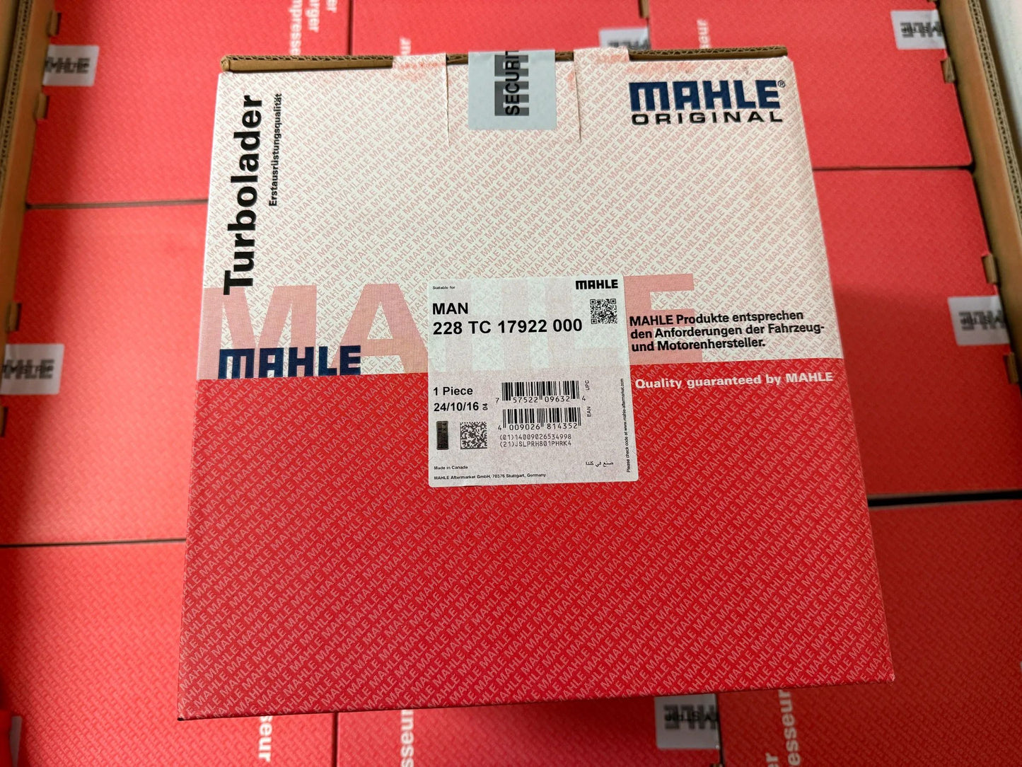 Original Mahle MAN Turbolader 228TC17922000 NEU