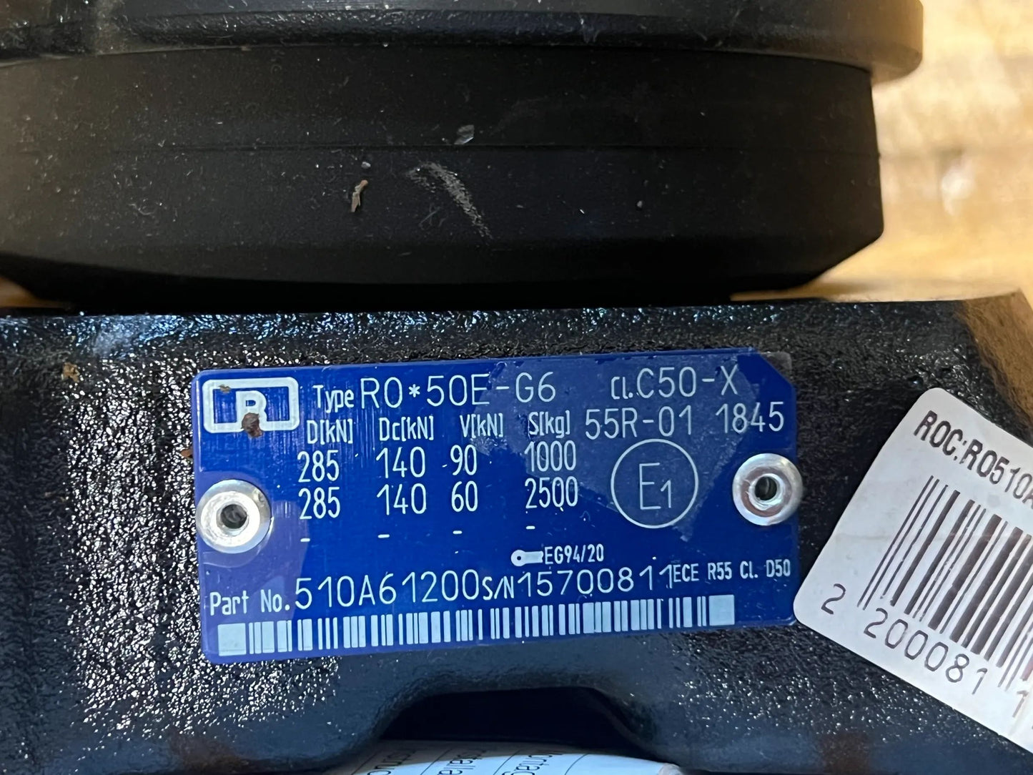 ROCKINGER Anhängekupplung, 50mm Typ: RO 50 E - RO 510A61200 NEU