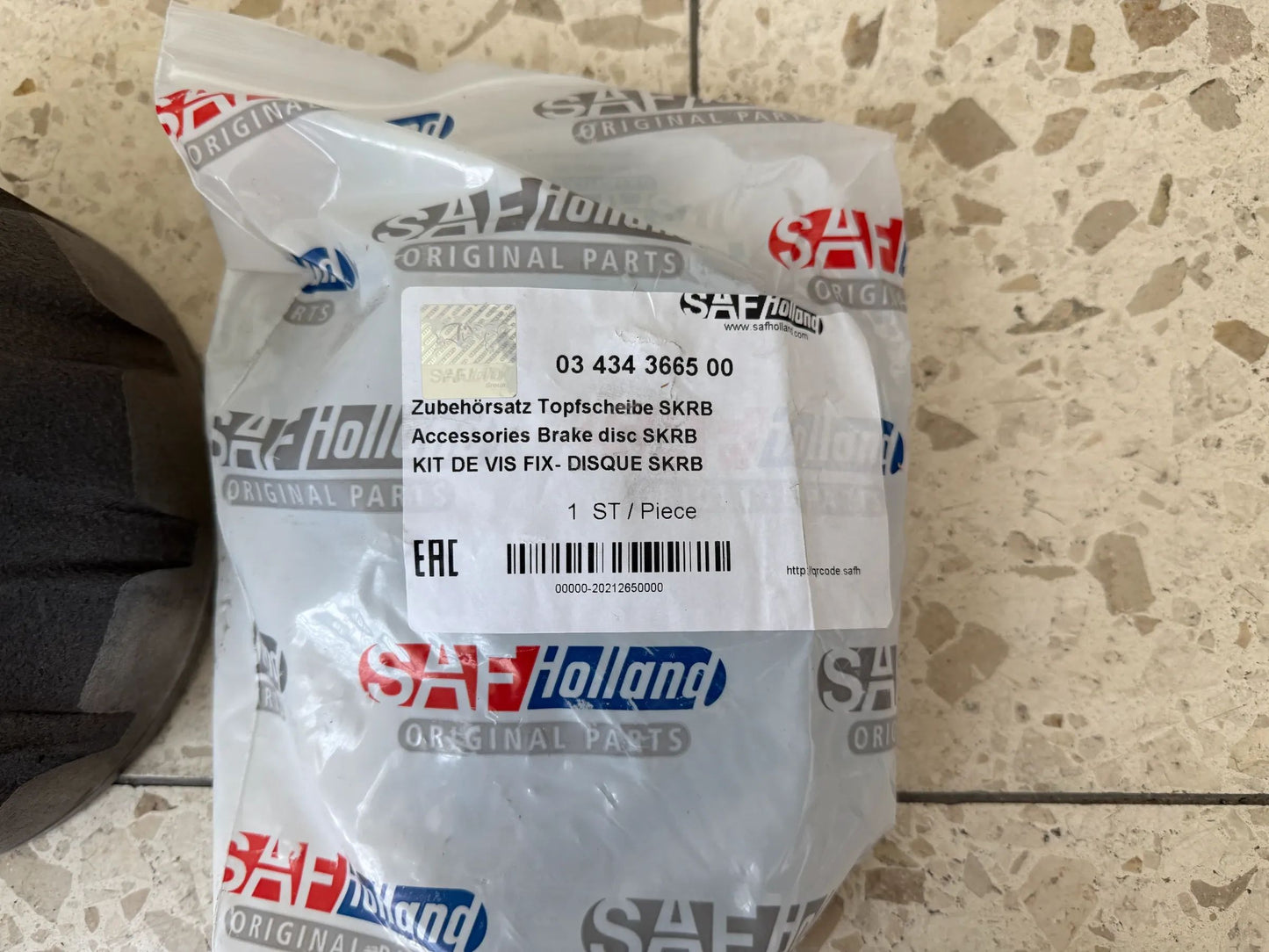 Original SAF Reparatursatz Hub-Unit Radlagersatz 3434365000 NEU