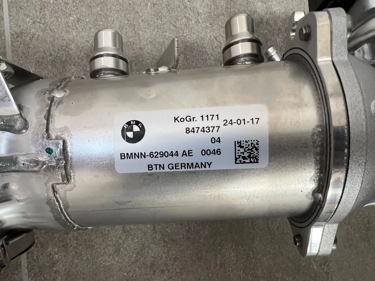 ORIGINAL BMW AGR 5er G30 7er G11 G12 X3 X5 8474377 Abgaskühler AGR-Ventil NEU