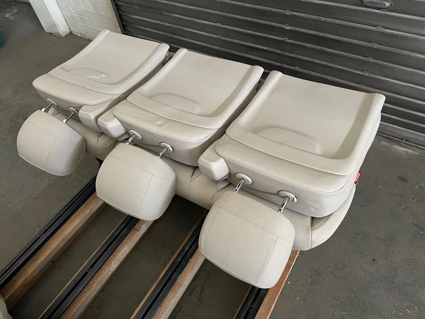 ORIGINAL Mercedes Benz W447/W448 V-Klasse/Vito 3er Sitzbank Kunstleder Beige