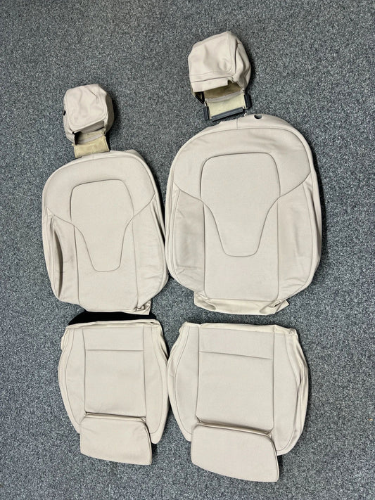 2 X Mercedes-Benz V-Klasse/Vito W447 Sitzbezug Komplett NAPPA-Leder Beige NEU