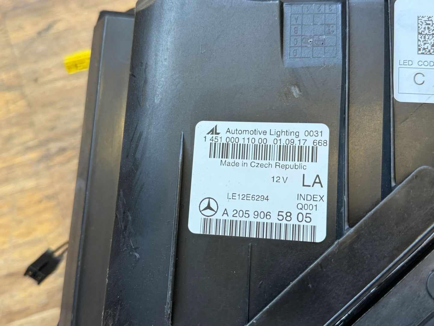 Original Mercedes-Benz W205 Scheinwerfer A2059065805