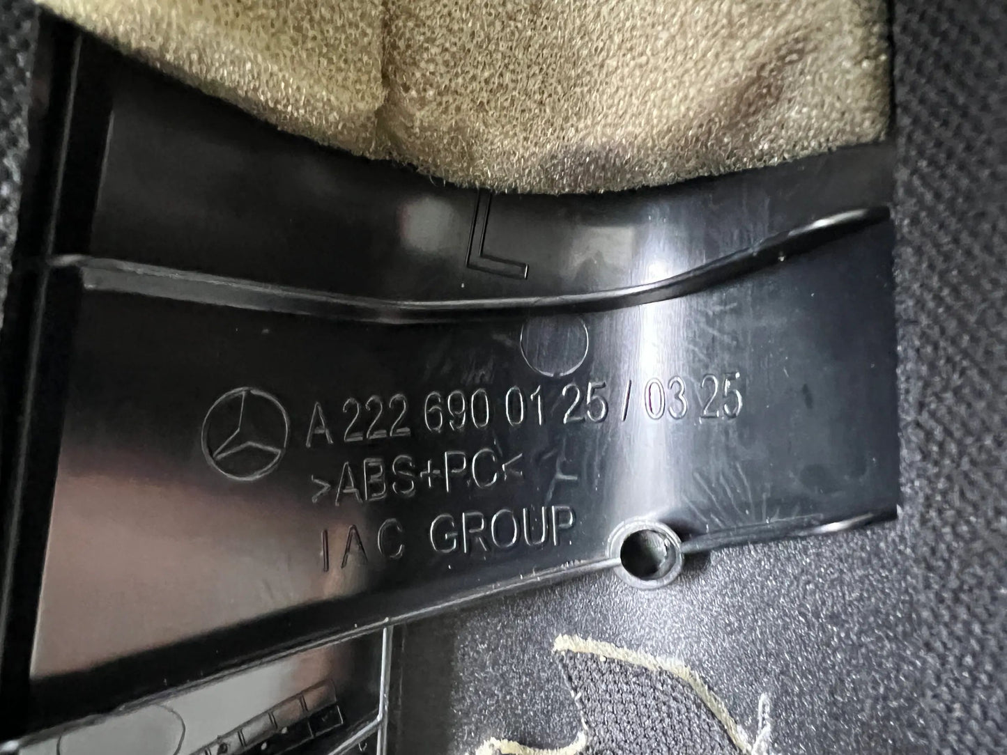 ORIGINAL Mercedes-Benz S-Klasse W222 Verkleidung A-Säule Links A2226900125 NEU