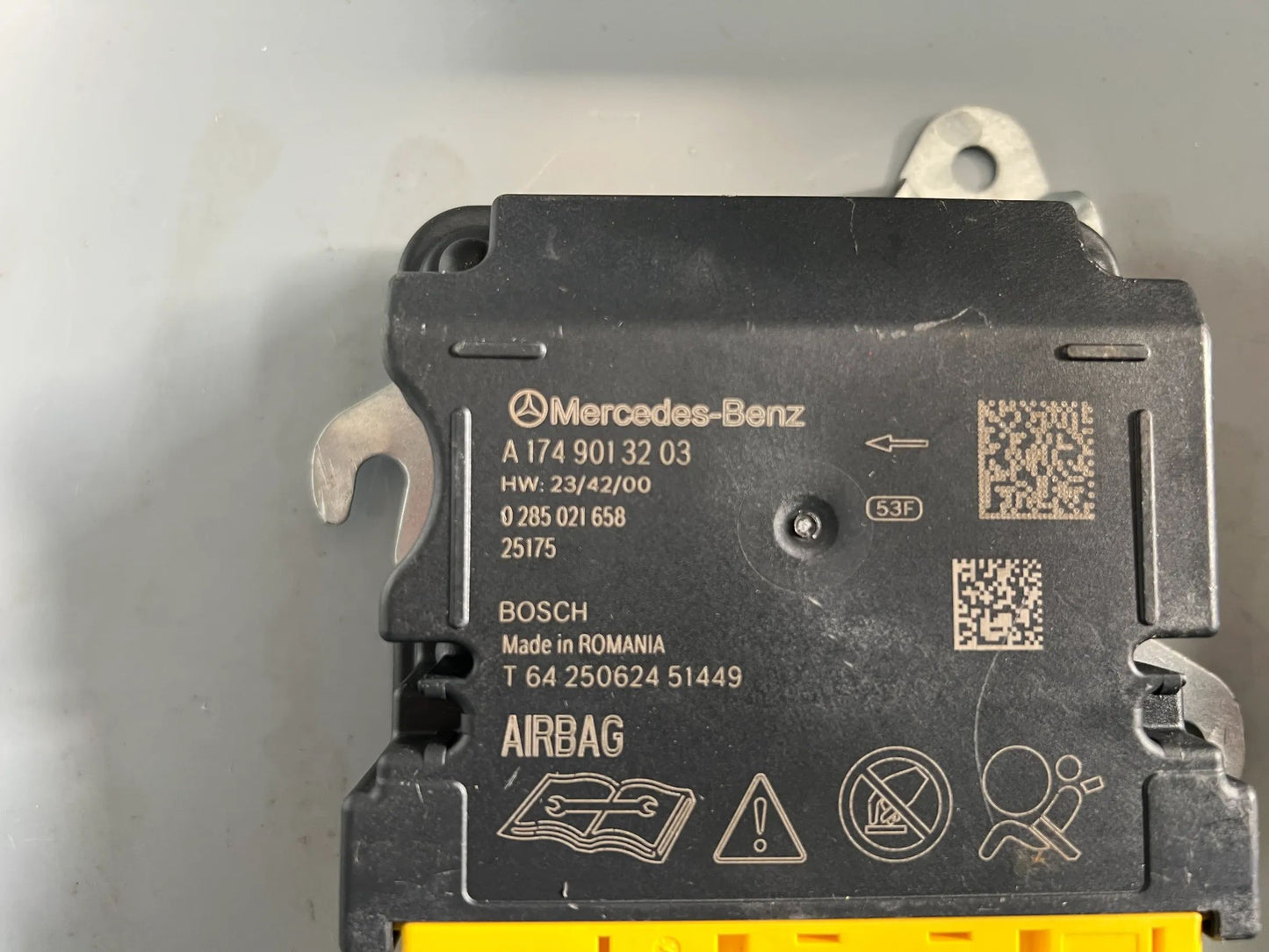 Original Mercedes Benz Steuergerät SRS Airbag A1749013203 0285021658 NEU