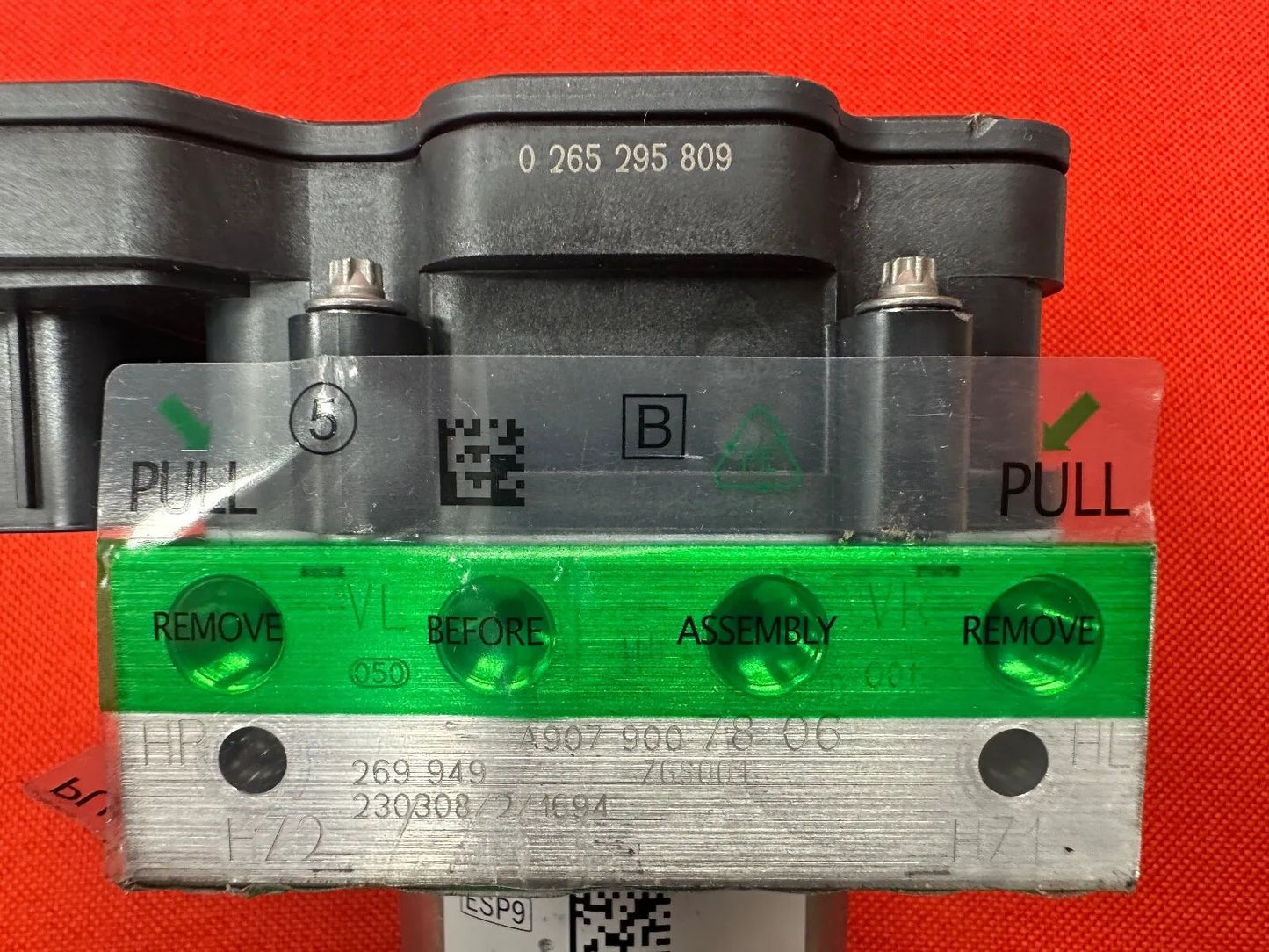 ORIGINAL Mercedes Benz Sprinter W907 ABS Steuergerät Hydraulikblock A9079007806