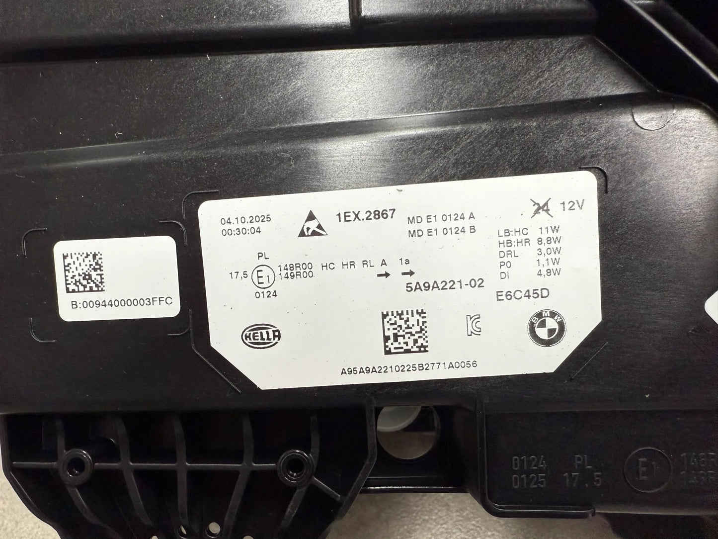 Original BMW X1 U11 LED-Scheinwerfer Links mit Steuergerät 5A9A221 NEU