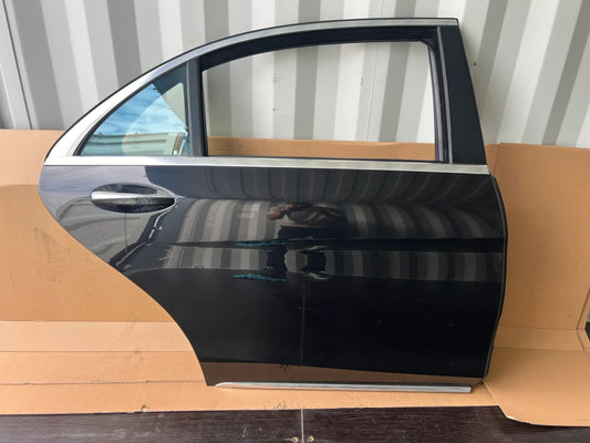 Original Mercedes-Benz S-KLASSE W222 TÜR HINTEN RECHTS 9197 OBSIDIANSCHWARZ NEU