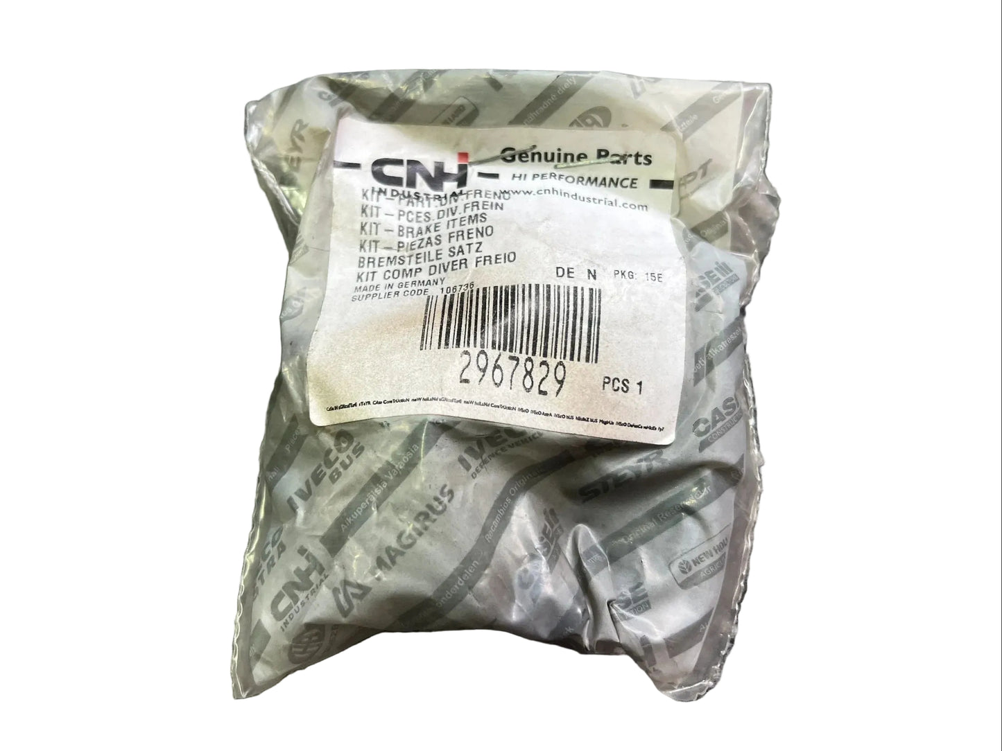 Original Iveco CNH Bremsteile Satz 2967829 NEU
