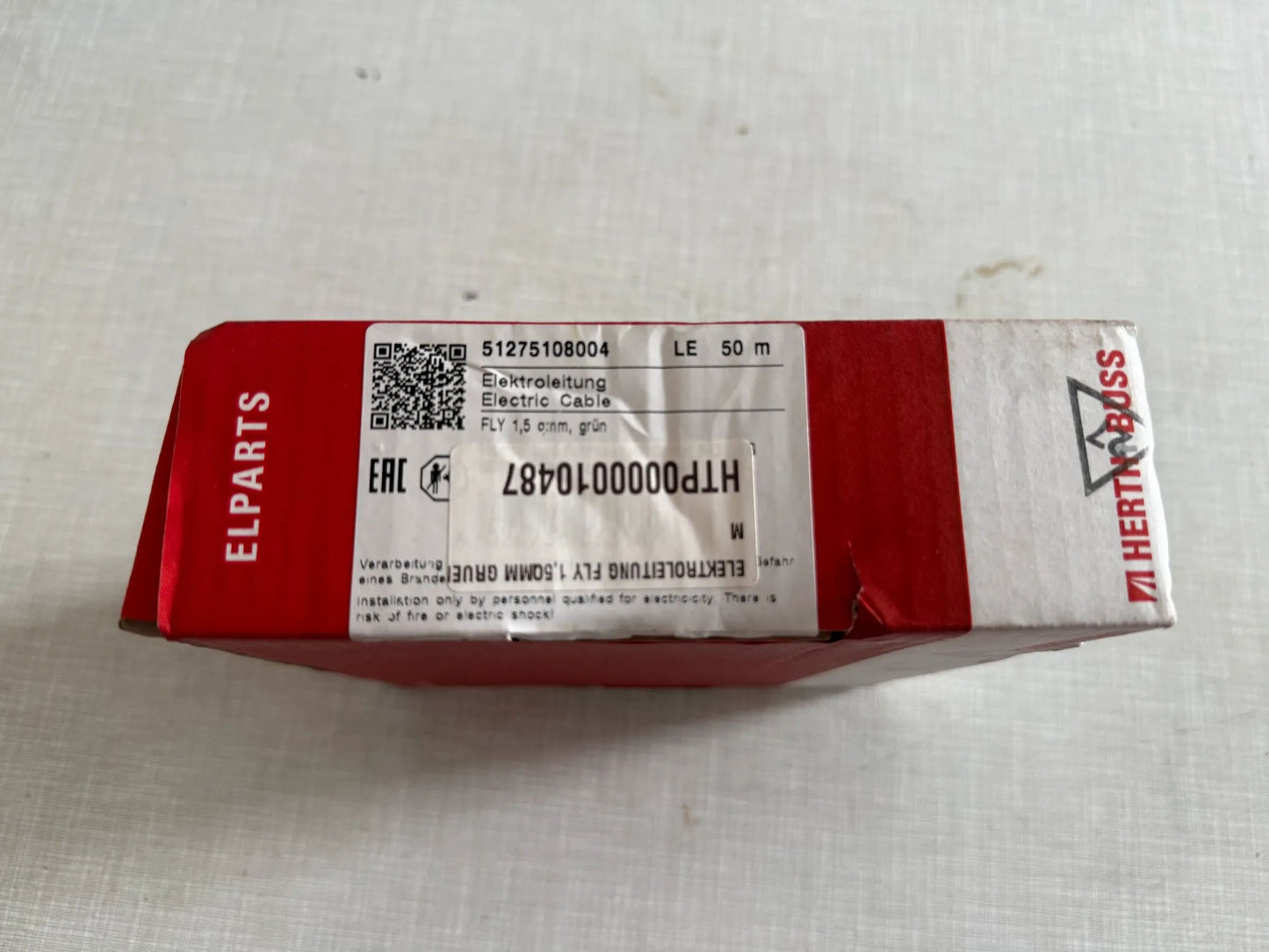 Original Herth+Buss Fahrzeugteile GmbH & Co. KG Elektrokabel 50m 51275108004 NEU
