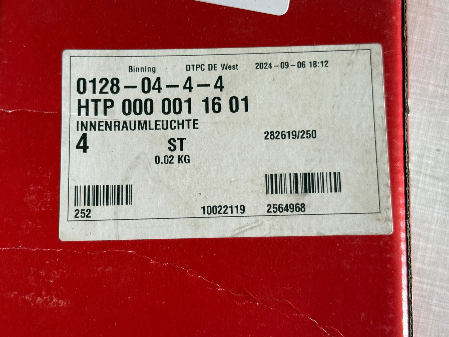 Original Herth+Buss Fahrzeugteile GmbH & Co. KG Innenraumleuchte 84740101 NEU