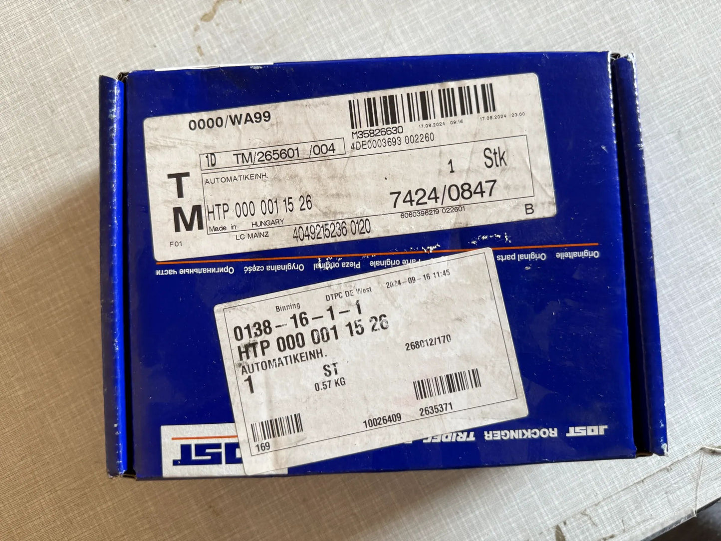 Original JOST-Werke Deutschland GmbH Fangmaul - Rückstellung ROE71331 NEU