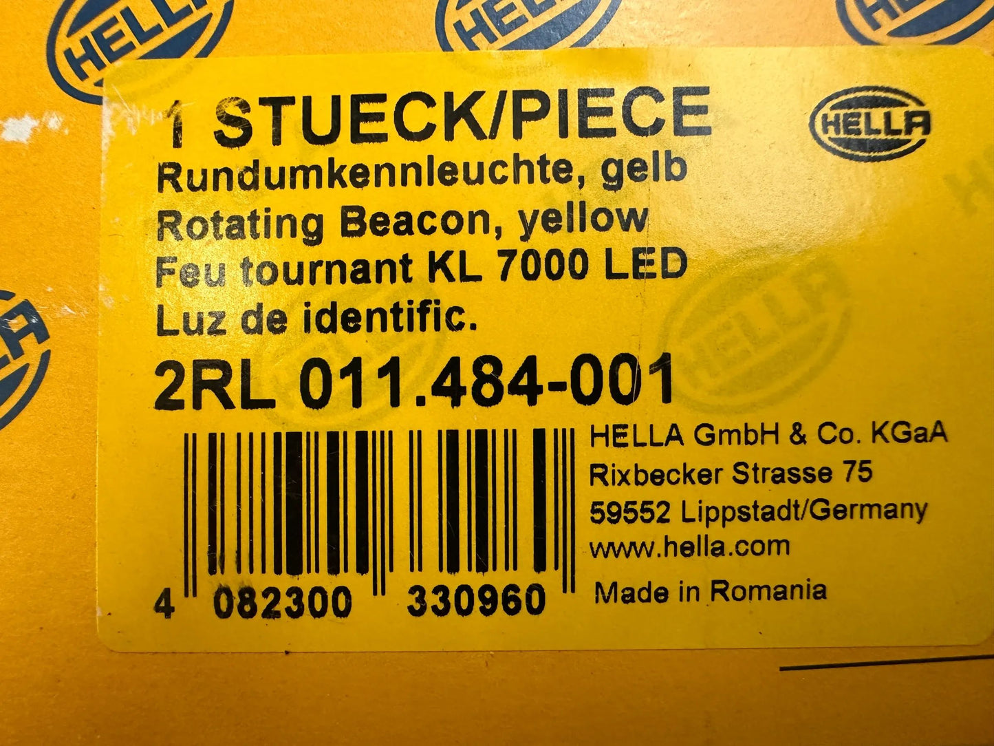 Original Hella Rundumleuchte 2RL 011 484-001 NEU