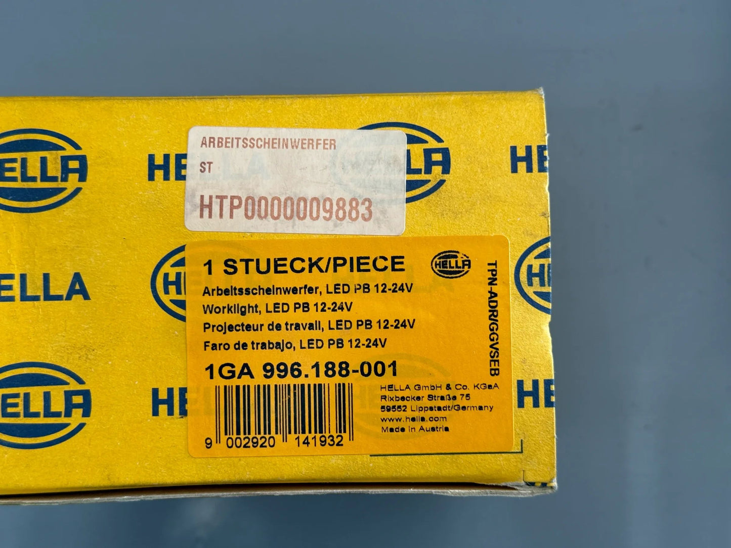 Original Hella Arbeitsscheinwerfer 1GA 996 188-001 NEU