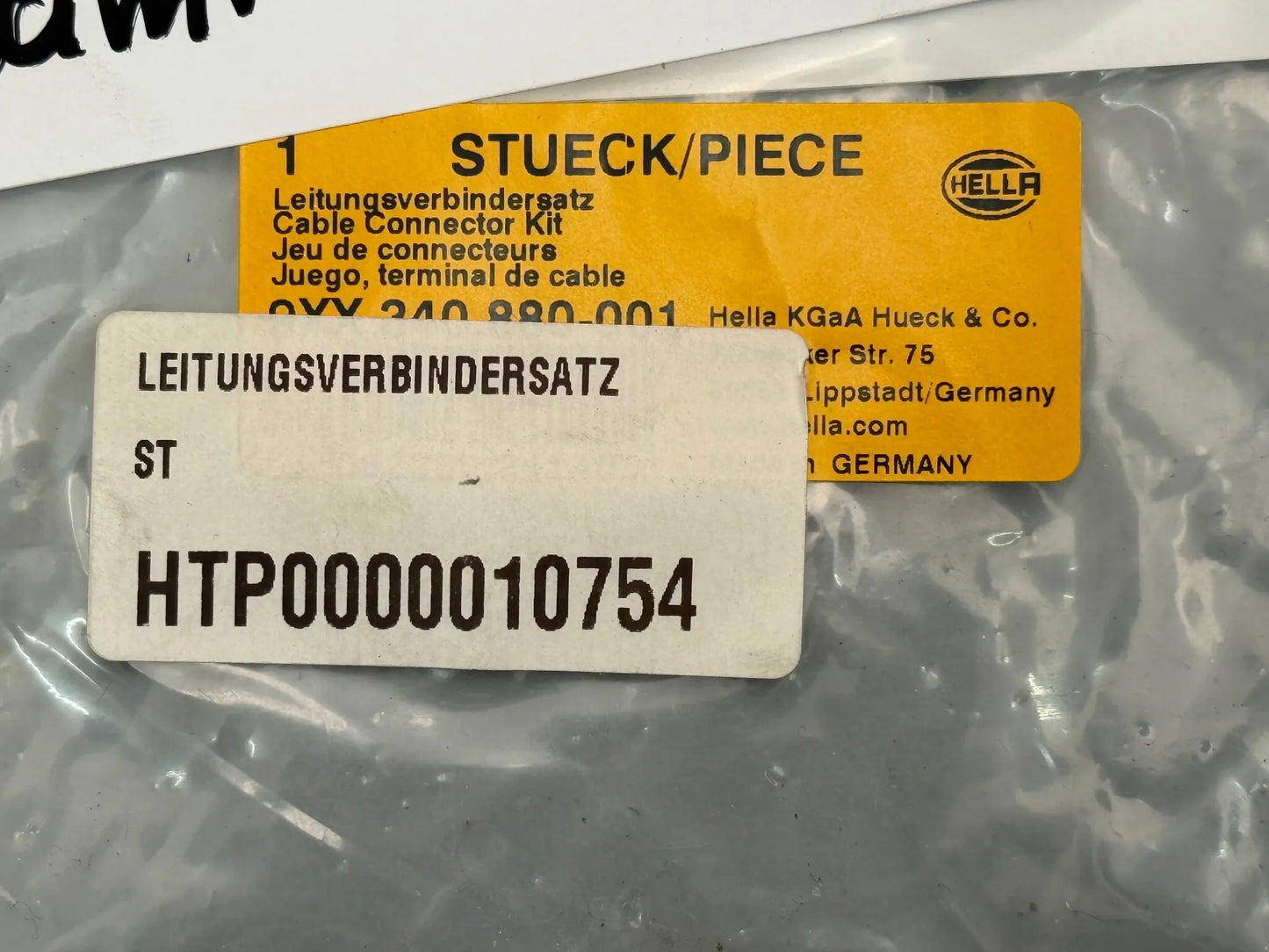 Original Hella Leitungsverbindersatz 9XX 340 880-001 NEU