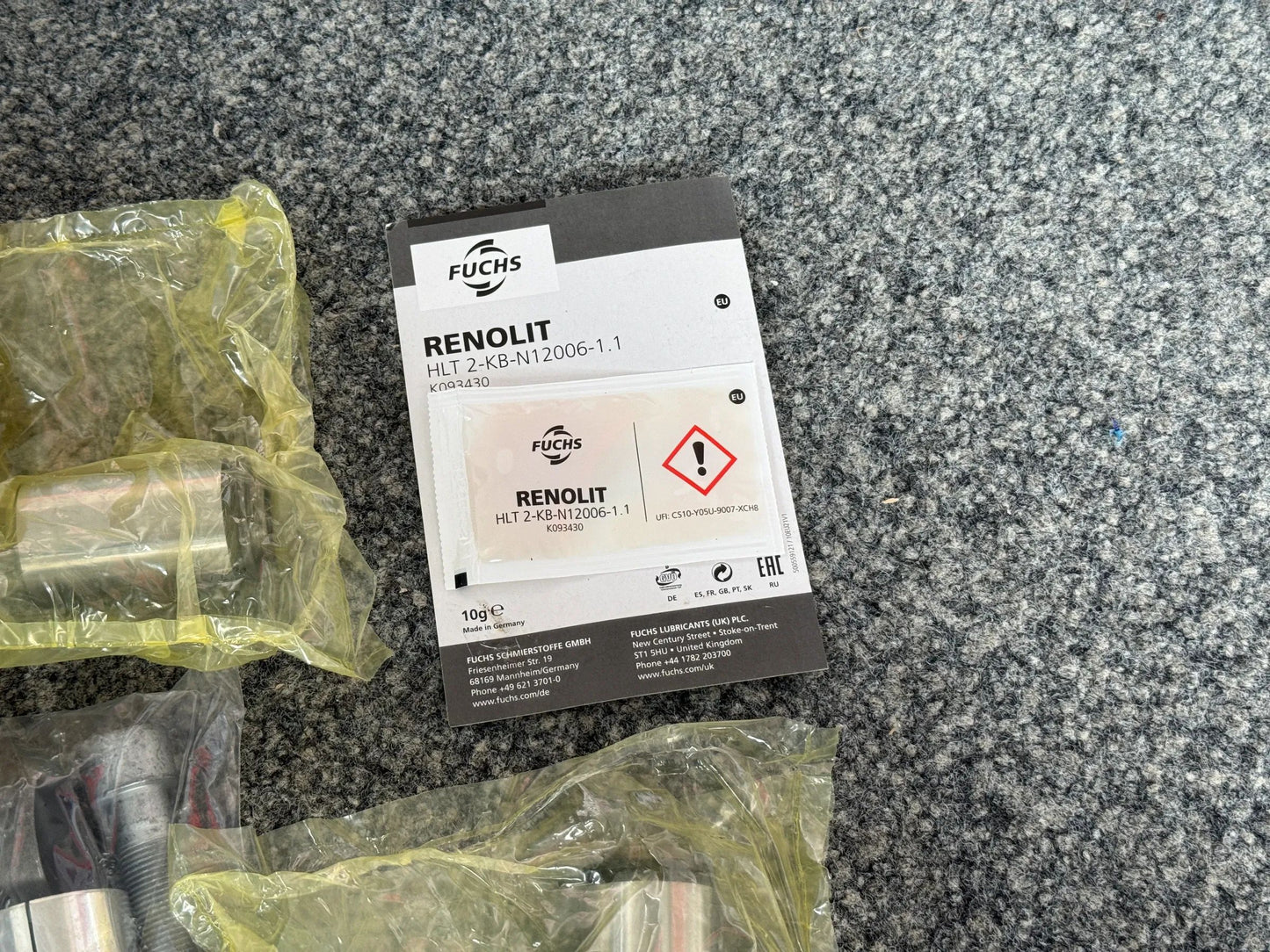 Original KNORR-BREMSE Führungs-, Dichtungssatz K108002K50 NEU