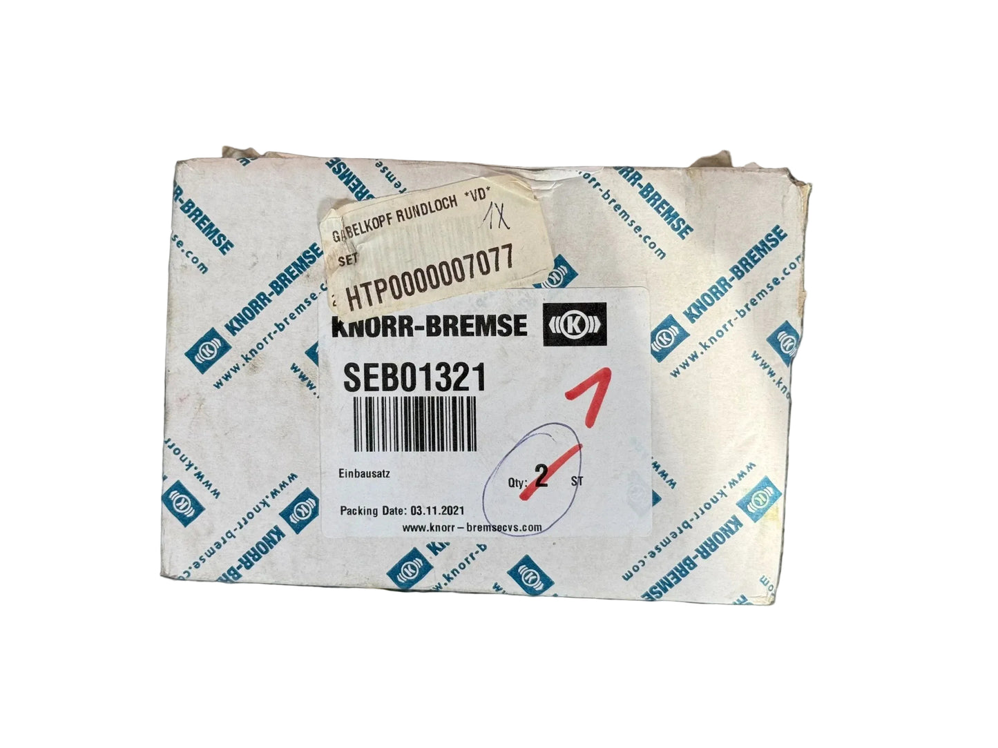 Original KNORR-BREMSE Einbausatz SEB01321 NEU