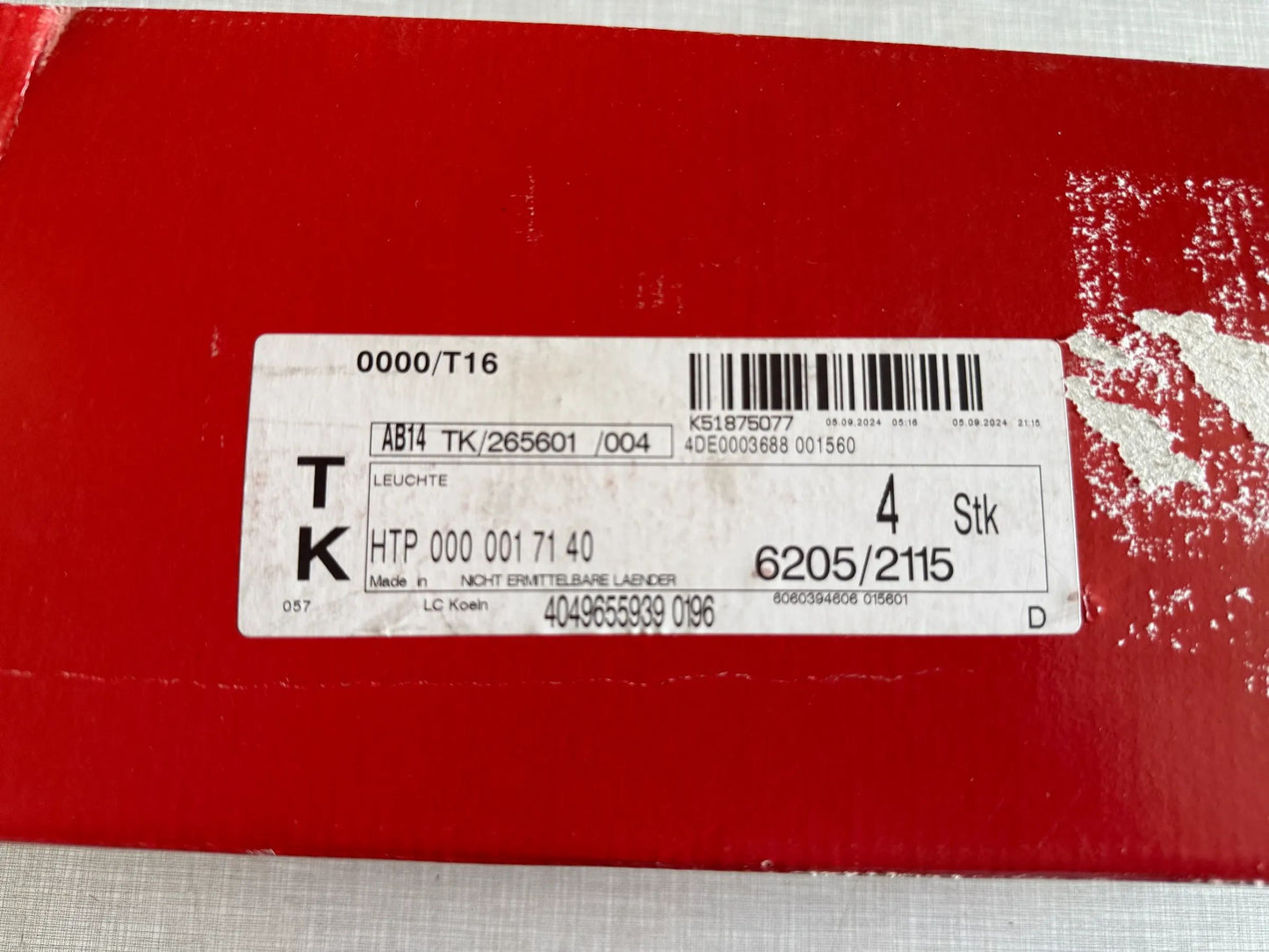 Original Herth+Buss Fahrzeugteile GmbH & Co. KG Heckleuchte links 83830174 NEU