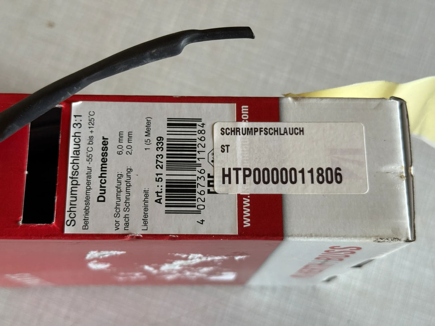 Original Herth+Buss Fahrzeugteile GmbH & Co. KG Schrumpfschlauch 5m 51273208