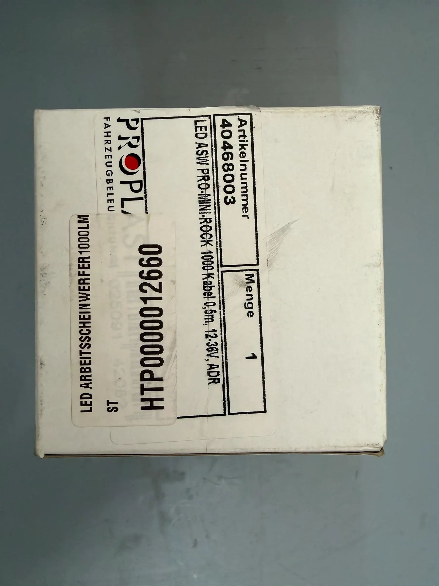 Original PROPLAST Fahrzeugbeleuchtung GmbH Arbeitsscheinwerfer 40468003 NEU