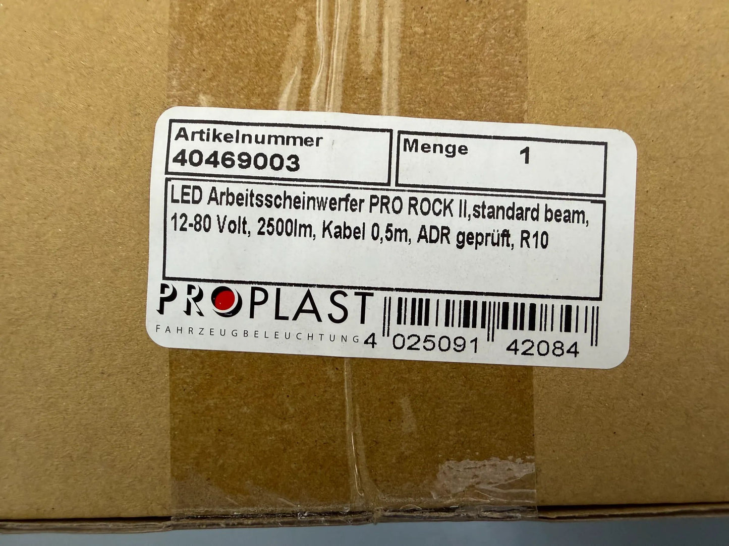 Original PROPLAST Fahrzeugbeleuchtung GmbH Arbeitsscheinwerfer 40469003 NEU