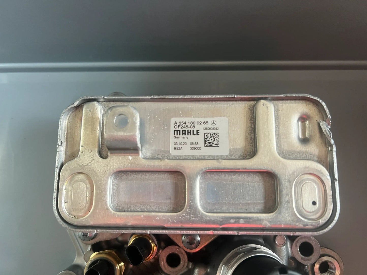 Original Mercedes-Benz Ölkühler mit Ölfilter A6541800265 OF245-08 NEU