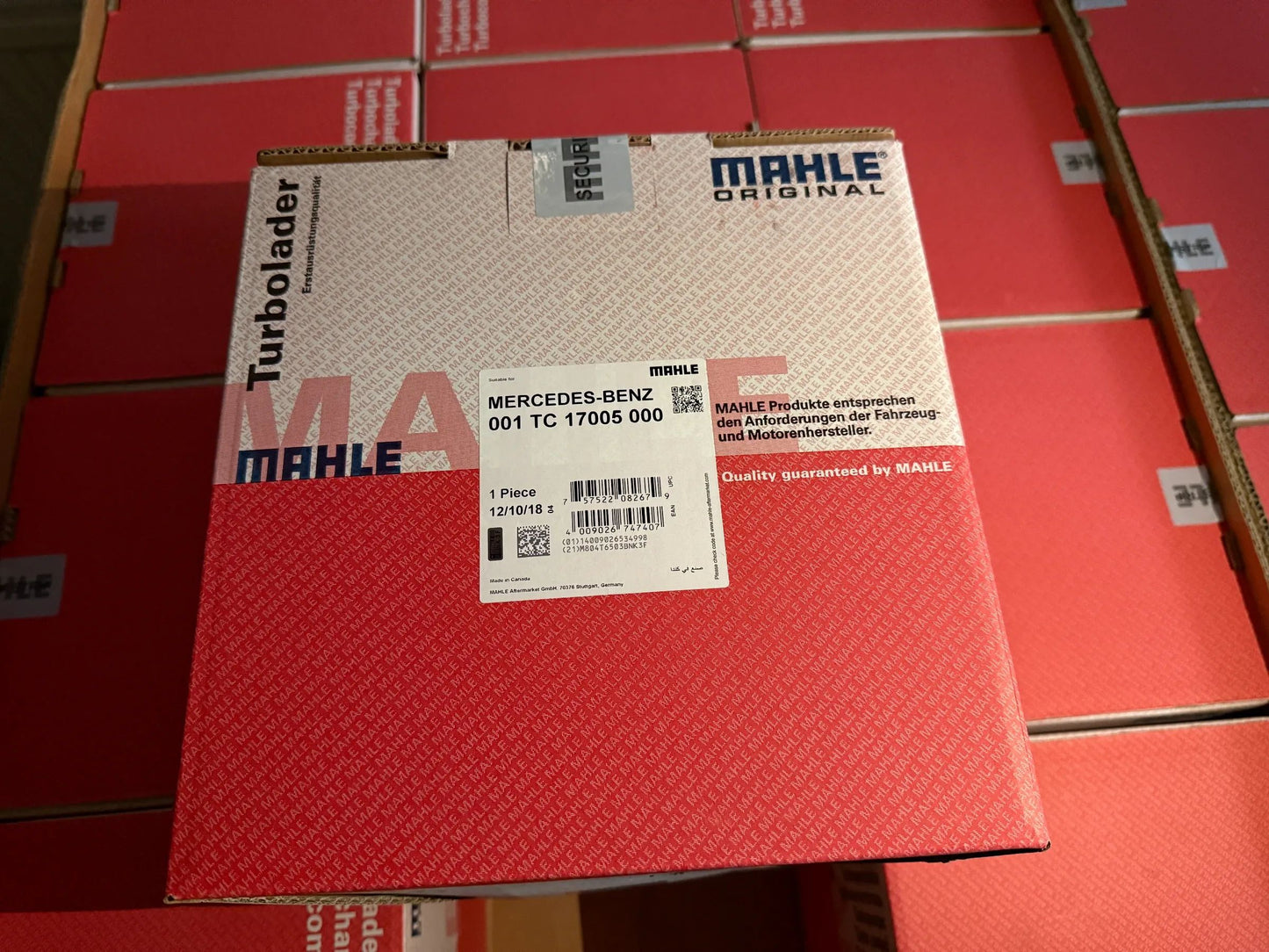 Original Mahle Mercedes Benz Turbolader 001TC17005000 NEU