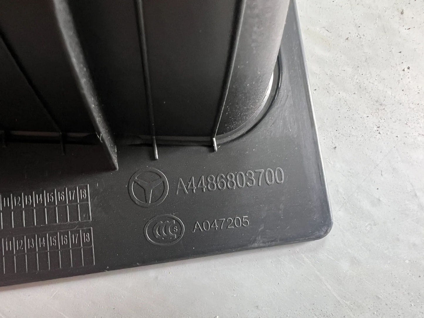 Mercedes Benz V-Klasse W447/W448 Einstiegsleiste beleuchtet A4486803700 NEU