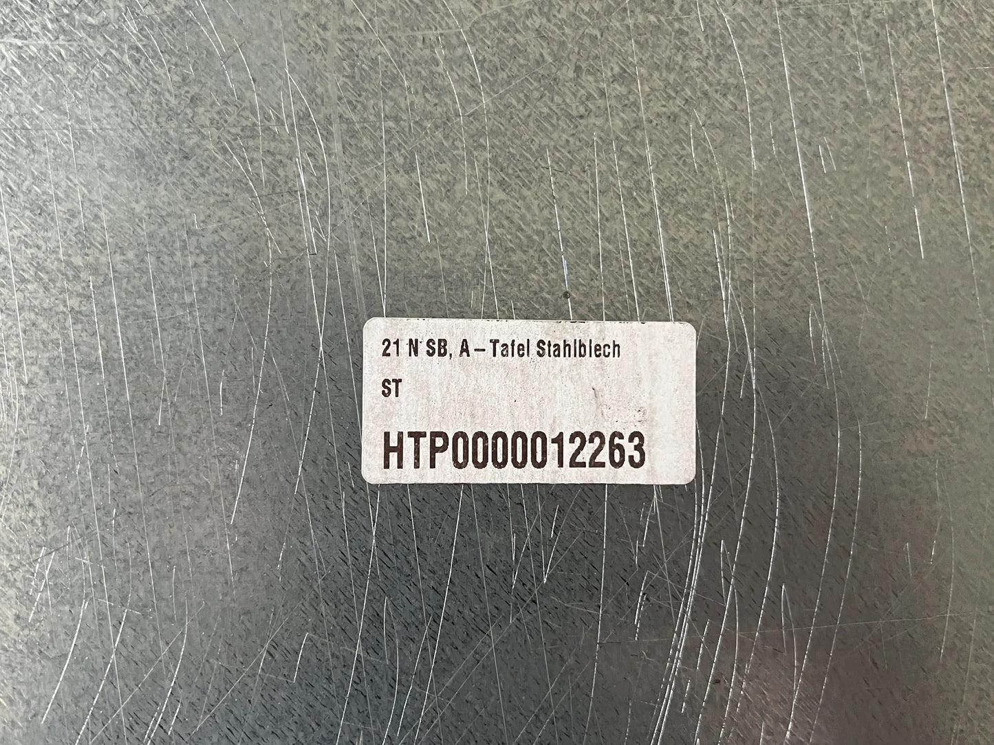 Original Mercedes-Benz LKW A-Tafel Stahlblech HTP0000012263 NEU