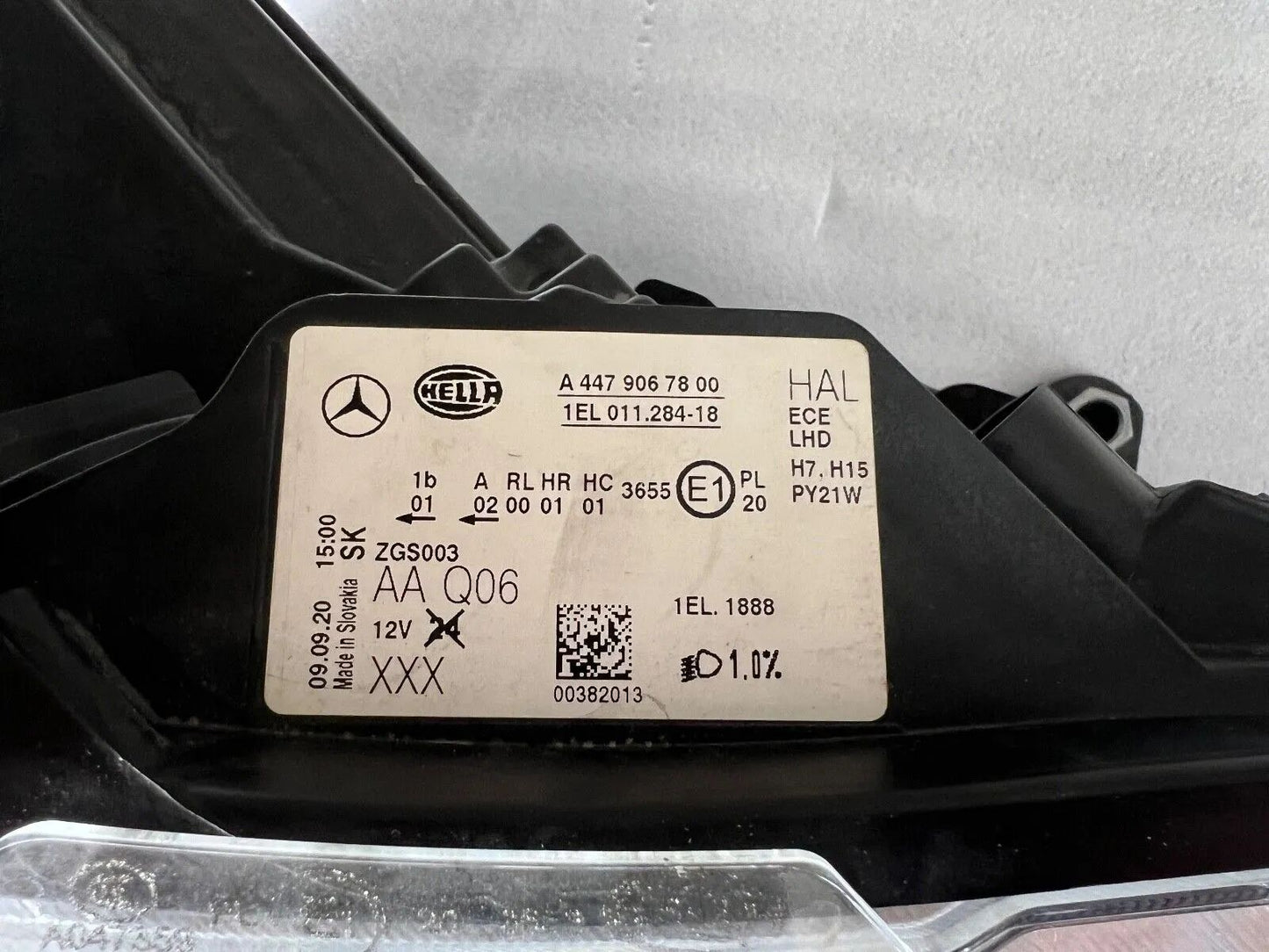 Mercedes Benz W447/W448 V-Klasse/Vito 2 X SCHEINWERFER + 2 X RÜCKLEUCHTEN PAKET