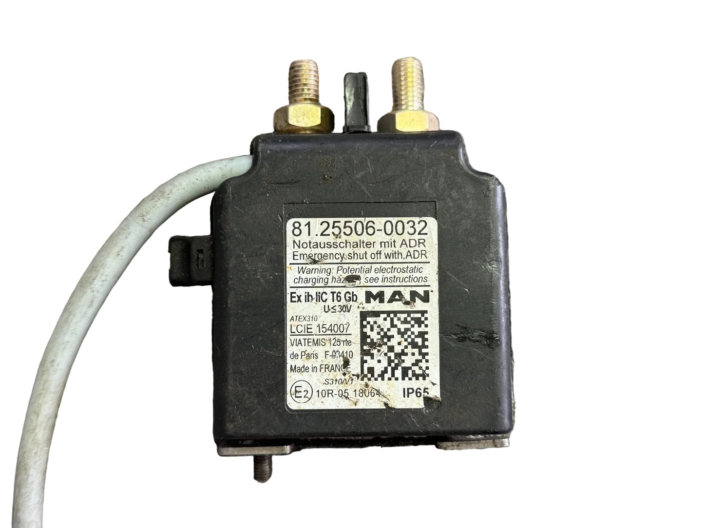 Original MAN Not-Aus-Schalter mit ADR (Batterie-Hauptschalter) 81.25506-0032 NEU