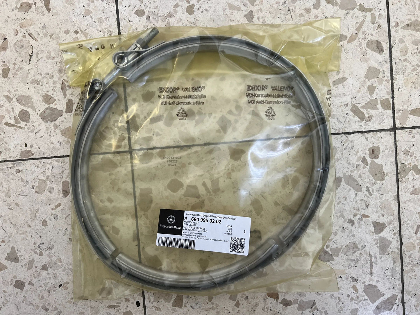 Mercedes-Benz Teilesatz Partikelfilter A0024904492 / DPF Filter A0024903092 NEU