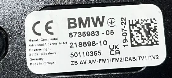 Original BMW Steuergerät für die Telematik-Antenne 8735983 NEU