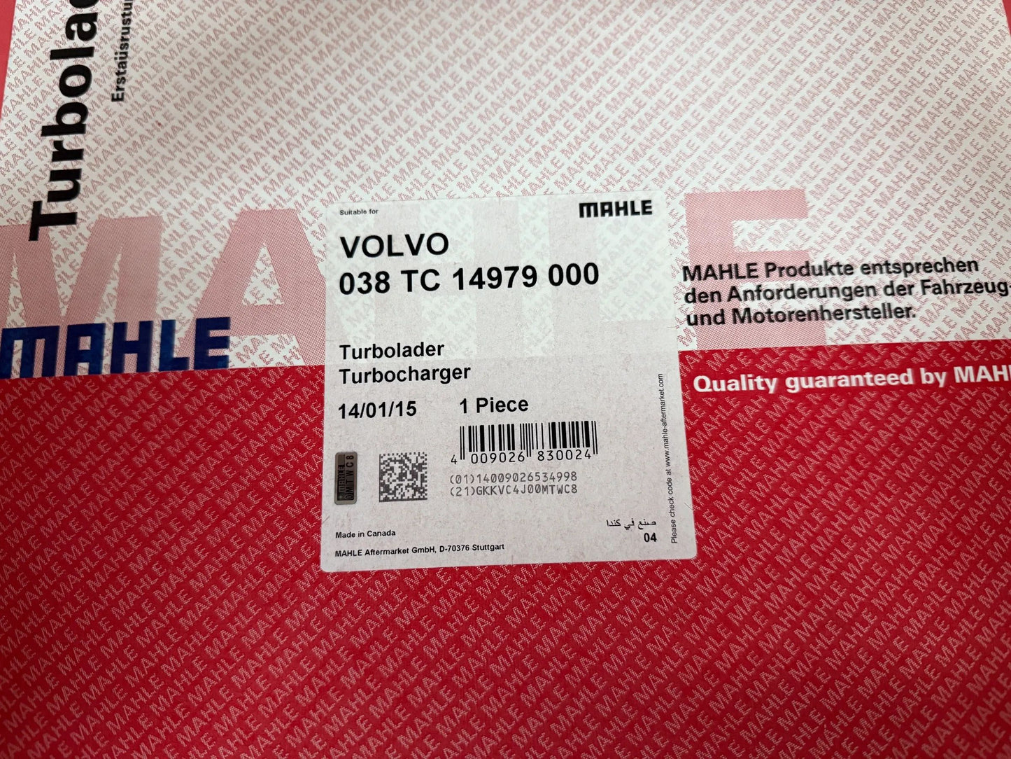 Original Mahle Volvo Turbolader 038TC14979000 NEU