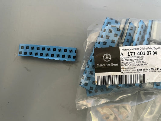 MERCEDES-BENZ Auswuchtgewicht Radausgleichsgewicht A1714010794 NEU