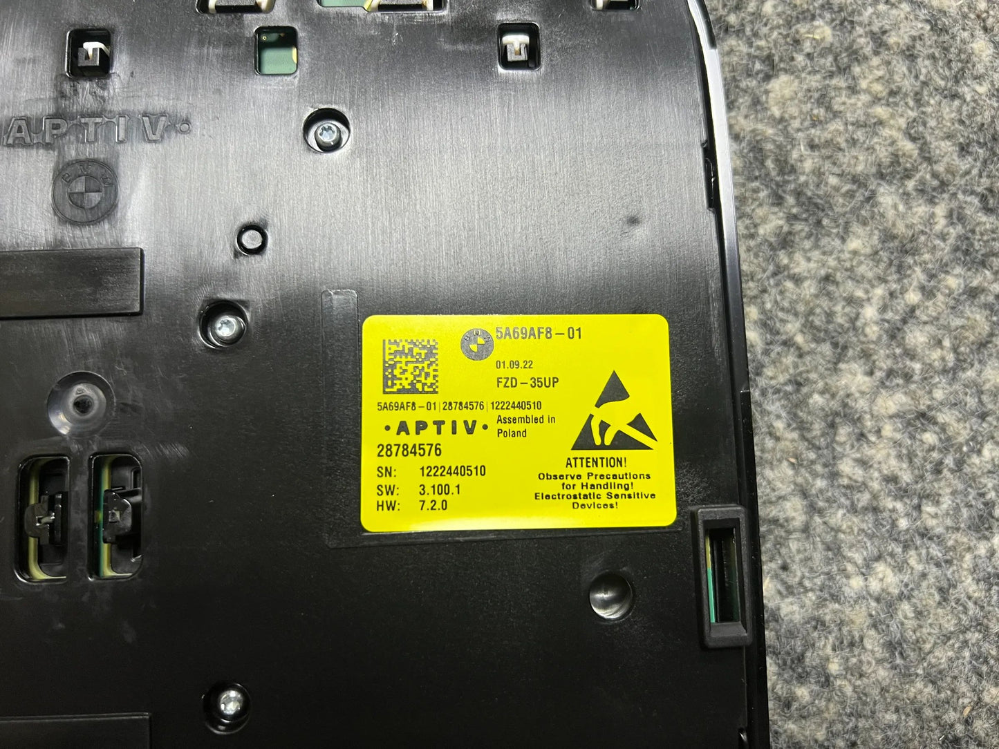 Original BMW Funktionszentrum Dach 5A69AF8 61315A69AF8 NEU