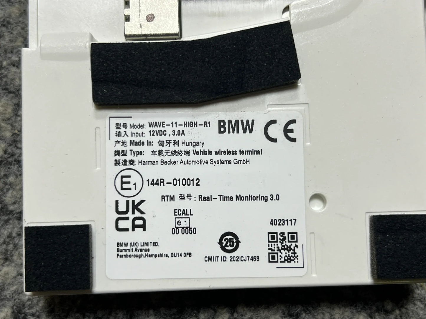 Original BMW Steuergerät Body Domain Controller BDC 5A6CEA3 61355A6CEA3 NEU