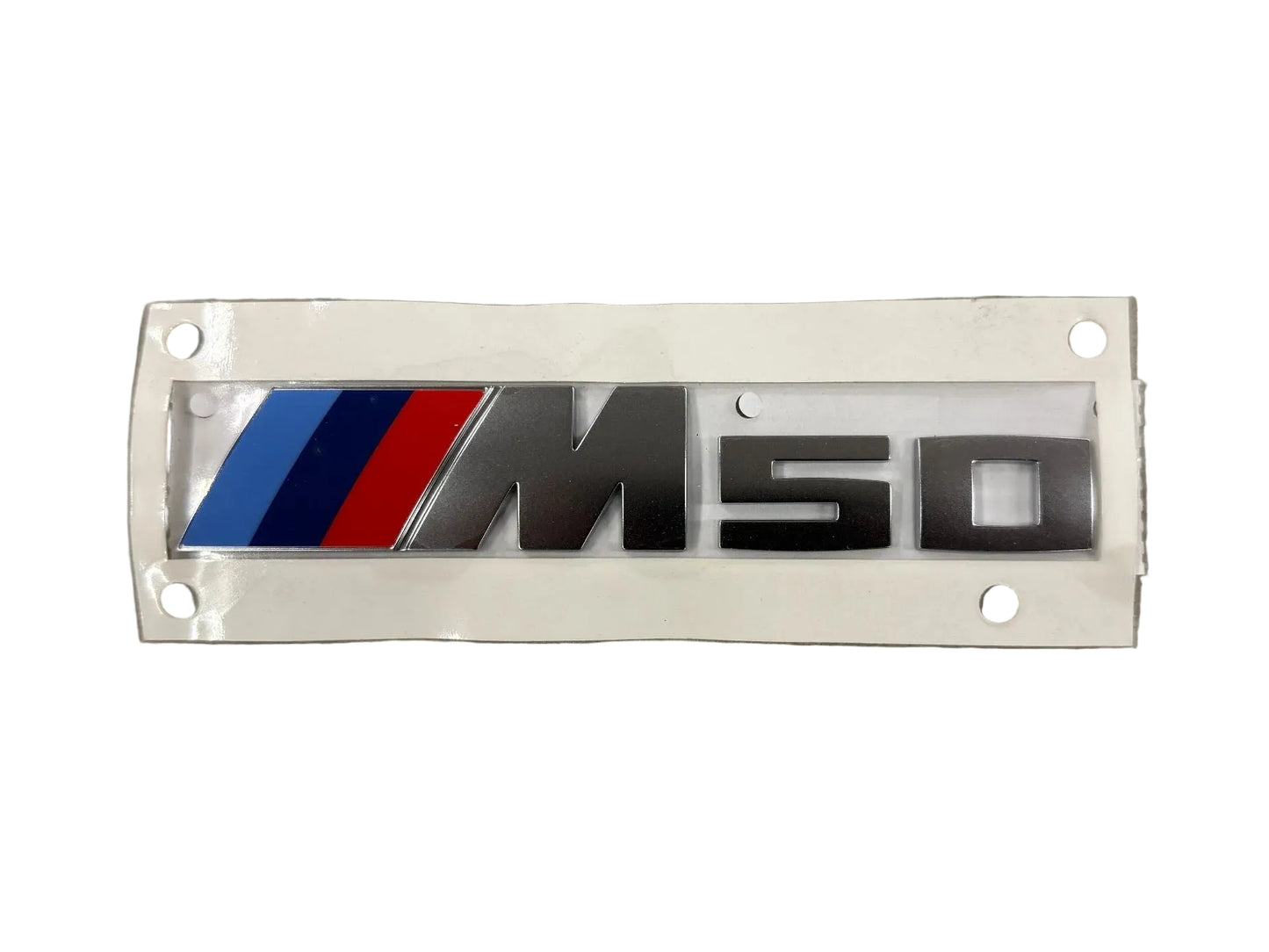 Original BMW Schriftzug Heck M50 Perlglanz 8088385 NEU