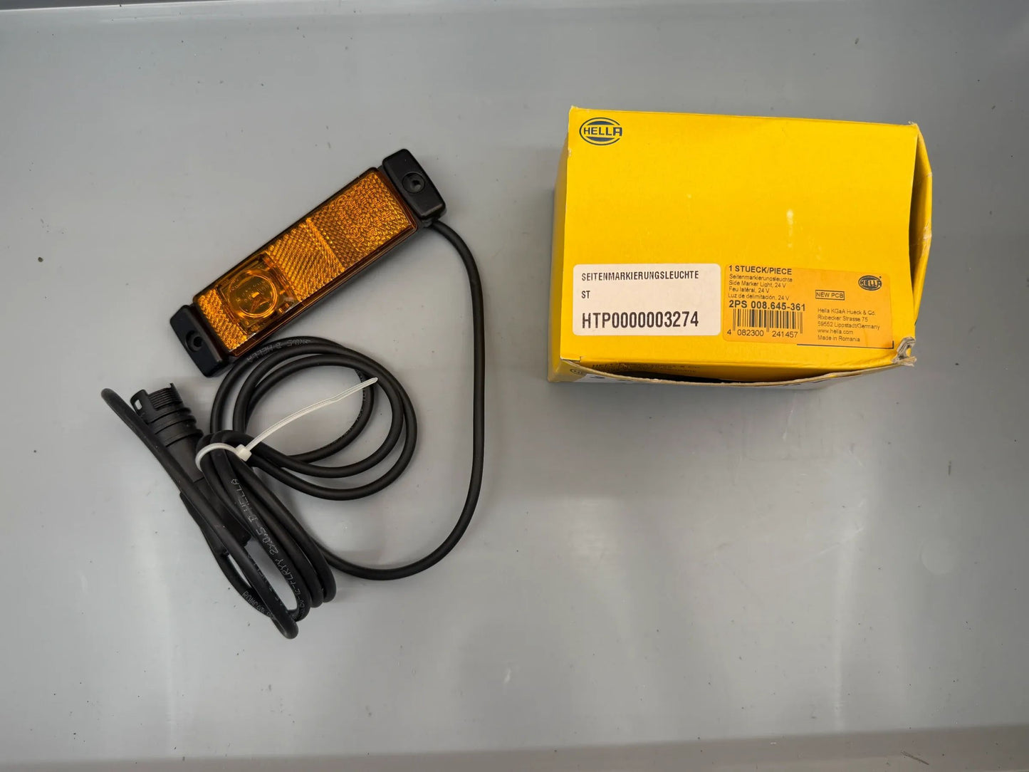 Original Hella Seitenmarkierungsleuchte 2PS 008 645-361 NEU