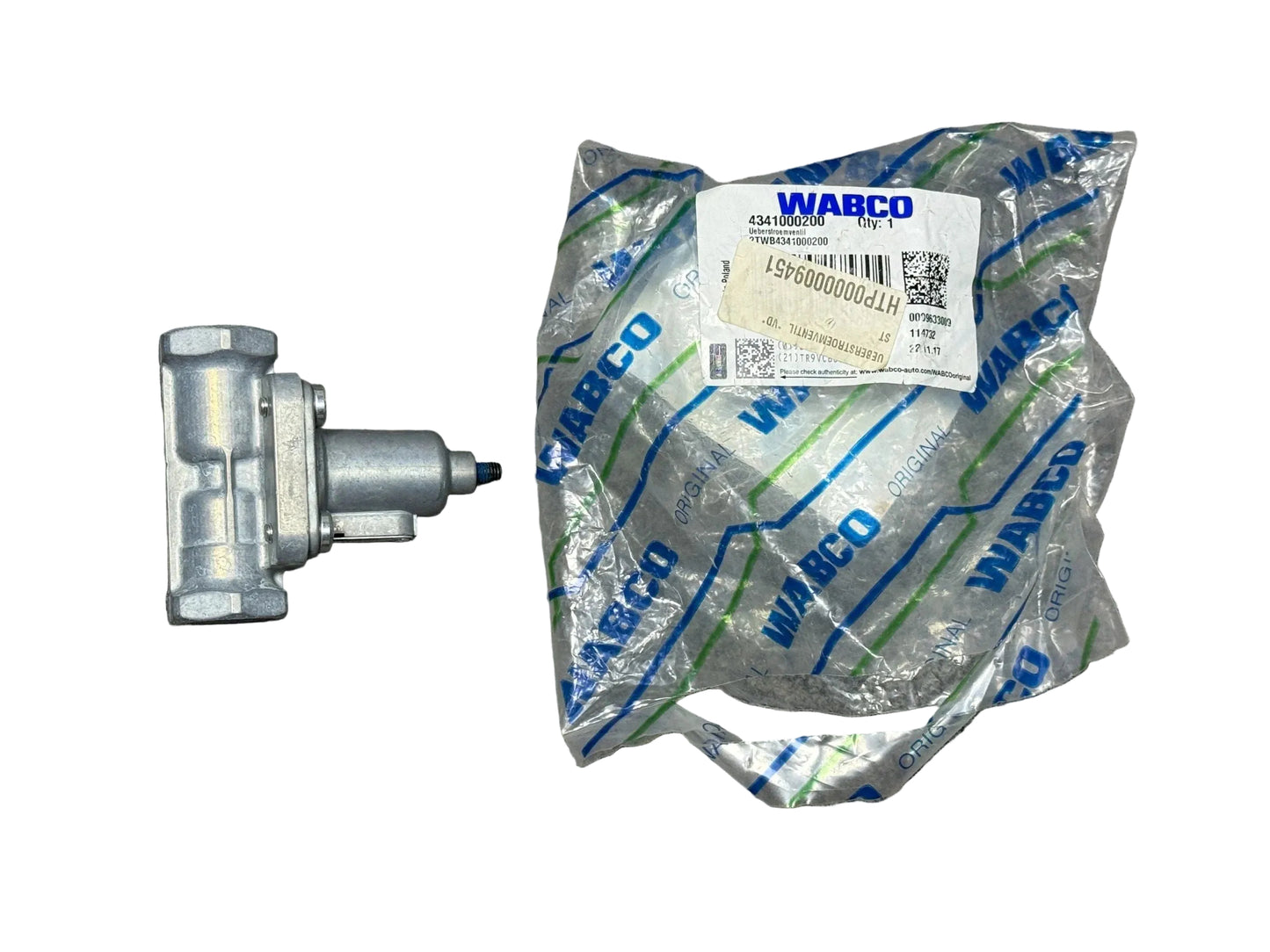 Original WABCO Überstromventil 4341000200 NEU